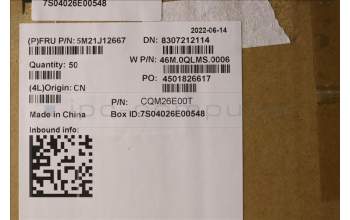 Lenovo 5M21J12667 KIT,Pwer Button,No FPR