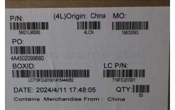 Lenovo 5M21L98565 FRU NANO_SIM_TRAY_BK SINTOYO