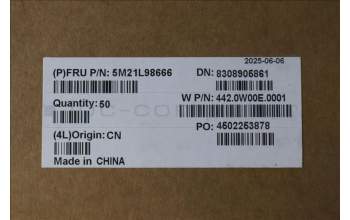 Lenovo 5M21L98666 FRU MECH SIM DUMMY GR