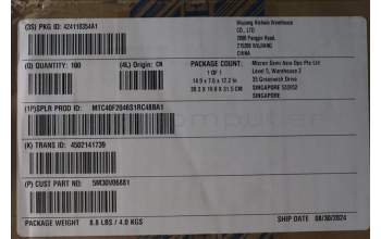Lenovo 5M30V06881 Arbeitsspeicher 64GB,Micron,MTC40F2046S1RC48BA1