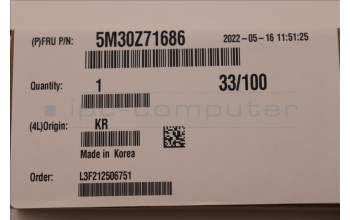 Lenovo 5M30Z71686 Arbeitsspeicher UDIMM,8GB, DDR5,4800 ,Samsung