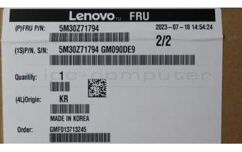 Lenovo 5M30Z71794 Arbeitsspeicher UDIMM,32GB,DDR5,5600,Sk Hynix