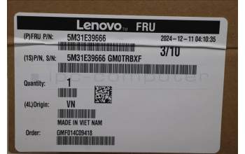 Lenovo 5M31E39666 Arbeitsspeicher RDIMM,64GB,DDR5,5600-B,SK Hynix