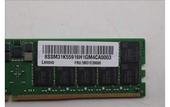 Lenovo 5M31E39666 Arbeitsspeicher RDIMM,64GB,DDR5,5600-B,SK Hynix