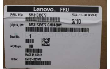 Lenovo 5M31E39677 Arbeitsspeicher RDIMM,32GB,DDR5,5600-B,SK Hynix