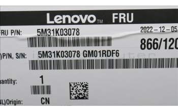 Lenovo 5M31K03078 Arbeitsspeicher SODIMM,8GB,DDR4,3200,Ramaxel