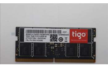 Lenovo 5M31K03082 Arbeitsspeicher SODIMM,16GB,DDR5,OC6400,Tigo