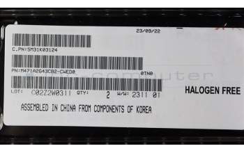 Lenovo 5M31K03124 Arbeitsspeicher SODIMM,16GB,DDR4,3200,Samsung