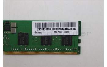 Lenovo 5M31L16883 Arbeitsspeicher RDIMM,16GB,DDR5,5600-B,SK Hynix