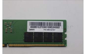 Lenovo 5M31L87427 Arbeitsspeicher UDIMM,32GB,DDR5,5600,Samsung