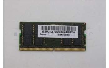 Lenovo 5M31L87433 Arbeitsspeicher SODIMM,32GB,DDR5,5600,Micron