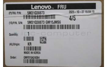 Lenovo 5M31Q38873 Arbeitsspeicher RDIMM,32GB,DDR5,6400,Hynix