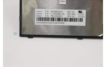 Lenovo 5N20H03535 NB_KYB Nod-T6G1B-JME-BlackKey-BLKBD