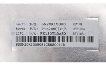 Lenovo 5N20K13090 NB_KYB JP-T6G1-JME-LightSilverF-KB