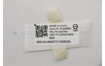 Lenovo 5N20N88605 Keyboard External,Docking,Spanish,Backlight