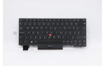 Lenovo 5N20V43015 Interne Tastatur, Ungarisch, Schwarz, Nicht beleuchtet