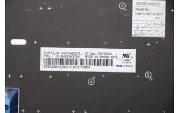 Lenovo 5N20V43024 NB_KYB CMSK-CS20,BK-NBL,CHY,TUR