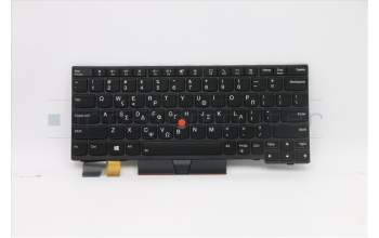 Lenovo 5N20V43049 Keyboard Internal, Greek, Black, Backlight, US