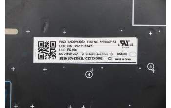 Lenovo 5N20V43154 NB_KYB CMSK-CS20,BK-NBL,LTN,SPA