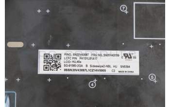 Lenovo 5N20V43159 NB_KYB CMSK-CS20,BK-NBL,LTN,HUN