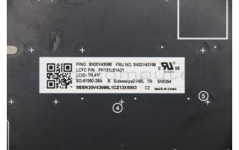 Lenovo 5N20V43168 NB_KYB CMSK-CS20,BK-NBL,LTN,TUR