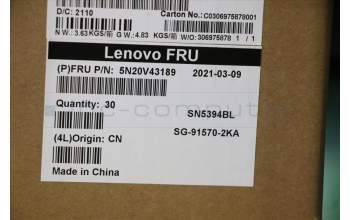 Lenovo 5N20V43189 NB_KYB CMSK-CS20,BK-BL,LTN,DEN