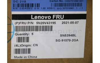 Lenovo 5N20V43195 NB_KYB CMSK-CS20,BK-BL,LTN,HUN
