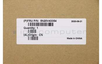 Lenovo 5N20V43354 NB_KYB CMSK-CS20,BK-BL,PMX,JPN