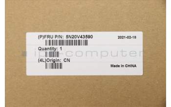 Lenovo 5N20V43590 NB_KYB CMSK-CS20,SV-NBL,LTN,FRA