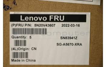 Lenovo 5N20V43607 NB_KYB CMSK-CS20,SV-NBL,LTN,KOR