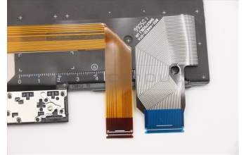 Lenovo 5N20V43633 Interne Tastatur, Norwegisch, silber, Hintergrundbeleuchtung