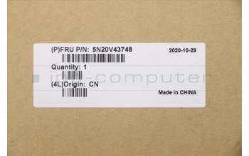 Lenovo 5N20V43748 NB_KYB CMFL-CS20,BK-NBL,CHY,UK