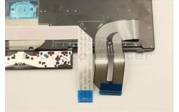 Lenovo 5N20V43889 Keyboard Internal, Swedish/Finnish, Black, Non-Backlight, UK