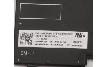 Lenovo 5N20V43913 NB_KYB CMFL-CS20,BK-BL,LTN,SPA