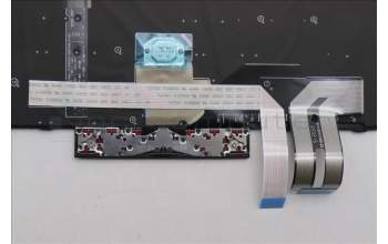 Lenovo 5N20V44063 Keyboard Internal, Icelandic, Black, Backlight, UK