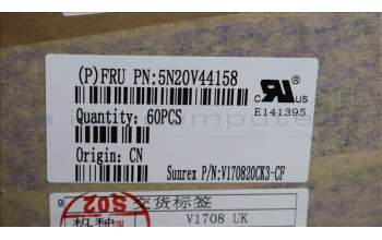 Lenovo 5N20V44158 NB_KYB CMFL-CS20,BK-NBL,SRX,058 FRA