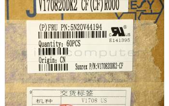 Lenovo 5N20V44194 NB_KYB CMFL-CS20,BK-BL,SRX,058 FRA