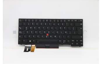 Lenovo 5N20V44195 Keyboard Internal, Spanish LA, Black, Backlight, UK