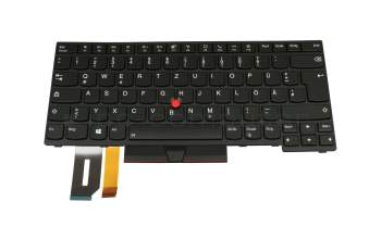5N20V44203 Original Lenovo Tastatur DE (deutsch) schwarz mit Backlight und Mouse-Stick