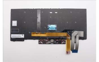 Lenovo 5N20V44204 Keyboard Internal, Greek, Black, Backlight, US