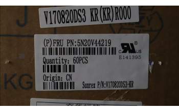 Lenovo 5N20V44219 NB_KYB CMFL-CS20,BK-BL,SRX,KOR