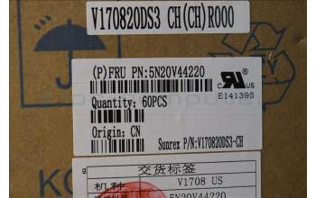 Lenovo 5N20V44220 Keyboard Internal, Traditional Chinese, Black, Backlight, US