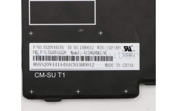 Lenovo 5N20V44226 Keyboard Internal, Nordic, Black, Backlight, UK