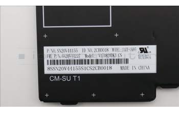 Lenovo 5N20V44227 Keyboard Internal, Czech/Slovak, Black, Backlight, UK