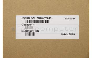 Lenovo 5N20V78045 NB_KYB CMNM-CS20,BK-NBL,LTN,FRA