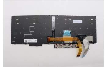 Lenovo 5N20V78120 Keyboard Internal, Greek, Black, Backlight, w/Number, US