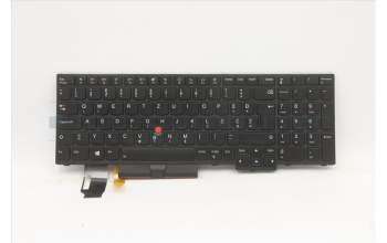 Lenovo 5N20V78128 Keyboard Internal, Slovenian, Black, Backlight, w/Number, UK