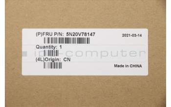 Lenovo 5N20V78147 NB_KYB CMNM-CS20,BK-NBL,PXM,LA SPA