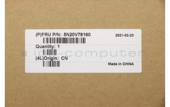 Lenovo 5N20V78160 NB_KYB CMNM-CS20,BK-NBL,PXM,ITA