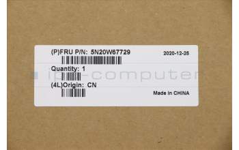 Lenovo 5N20W67729 NB_KYB CS20L FULL KBD SRX,NBL,B,ARA